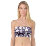 Easter bunny pattern Bandeau Top