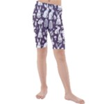 Easter bunny pattern Kids  Mid Length Swim Shorts