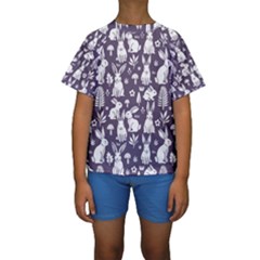 Kids  Short Sleeve Swimwear 
