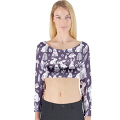 Long Sleeve Crop Top 
