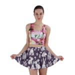 Easter bunny pattern Mini Skirt