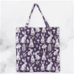 Easter bunny pattern Grocery Tote Bag