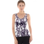 Easter bunny pattern Women s Basic Tank Top