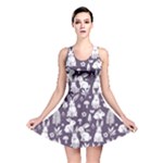 Easter bunny pattern Reversible Skater Dress