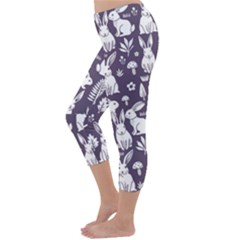 Capri Winter Leggings Back Capri Winter Leggings Back