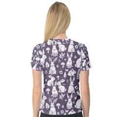 V-Neck Sport Mesh T-Shirt 