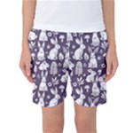 Easter bunny pattern Women s Basketball Shorts