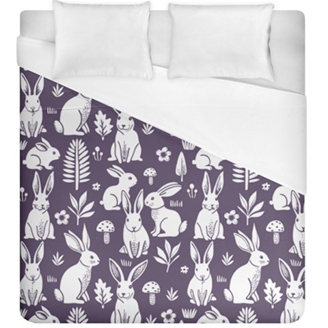 Easter bunny pattern Duvet Cover (King Size) from ArtsNow.com