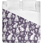 Easter bunny pattern Duvet Cover (King Size)