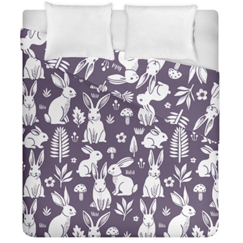 Easter bunny pattern Duvet Cover Double Side (California King Size) from ArtsNow.com