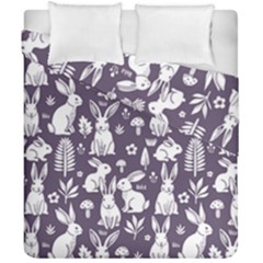 Easter bunny pattern Duvet Cover Double Side (California King Size) from ArtsNow.com