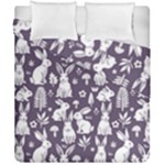 Easter bunny pattern Duvet Cover Double Side (California King Size)