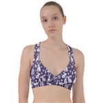 Easter bunny pattern Sweetheart Sports Bra
