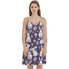 Mini Camis Dress With Pockets 