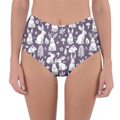 Reversible High-Waist Bikini Bottoms 