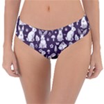 Easter bunny pattern Reversible Classic Bikini Bottoms