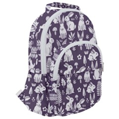 Rounded Multi Pocket Backpack 