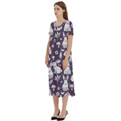 T-Shirt Midi Dress With Pockets 