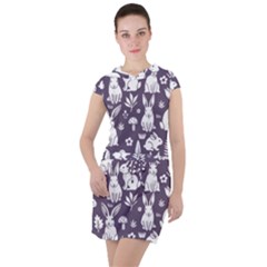 Drawstring Hooded Dress 