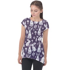 Cap Sleeve High Low Top 