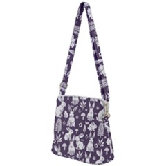 Zipper Messenger Bag 