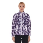 Easter bunny pattern Women s Bomber Jacket
