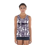 Easter bunny pattern Sport Tank Top 