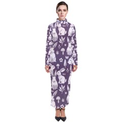 Turtleneck Maxi Dress 