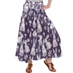 Easter bunny pattern Women s Satin Palazzo Pants