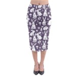 Easter bunny pattern Midi Pencil Skirt