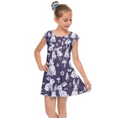 Kids  Cap Sleeve Dress 