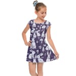 Easter bunny pattern Kids  Cap Sleeve Dress