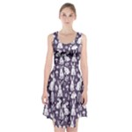 Easter bunny pattern Racerback Midi Dress