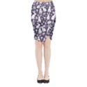 Midi Wrap Pencil Skirt 