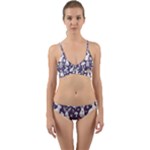 Easter bunny pattern Wrap Around Bikini Set