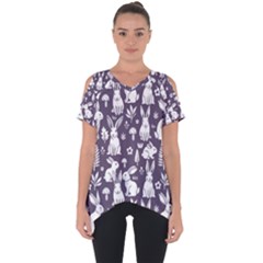 Cut Out Side Drop T-Shirt 