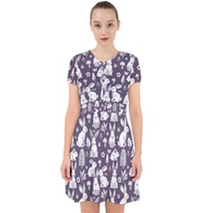 Adorable in Chiffon Dress 