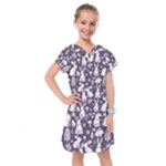Easter bunny pattern Kids  Drop Waist Dress