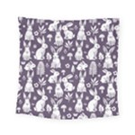 Easter bunny pattern Square Tapestry (Small)