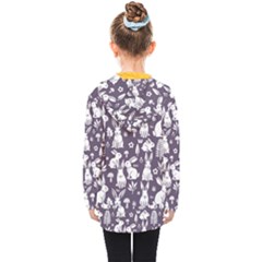Kids  Double Breasted Button Coat 