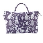 Easter bunny pattern Carry-on Travel Shoulder Bag