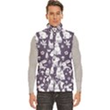 Men s High Neck Button Up Puffer Vest 