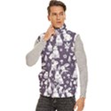Men s High Neck Button Up Puffer Vest 
