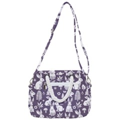 Rope Handles Shoulder Strap Bag 
