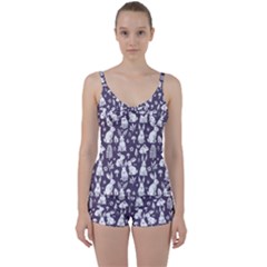 Tie Front Two Piece Tankini 