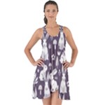 Easter bunny pattern Show Some Back Chiffon Dress