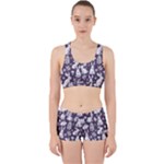 Easter bunny pattern Work It Out Gym Set