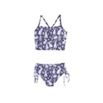 Easter bunny pattern Girls  Tankini Swimsuit