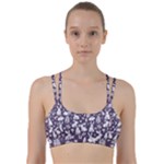 Easter bunny pattern Line Them Up Sports Bra