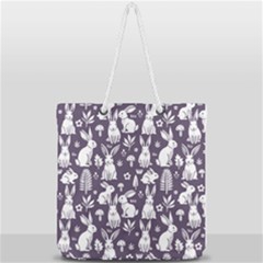 Full Print Rope Handle Tote (Large) 